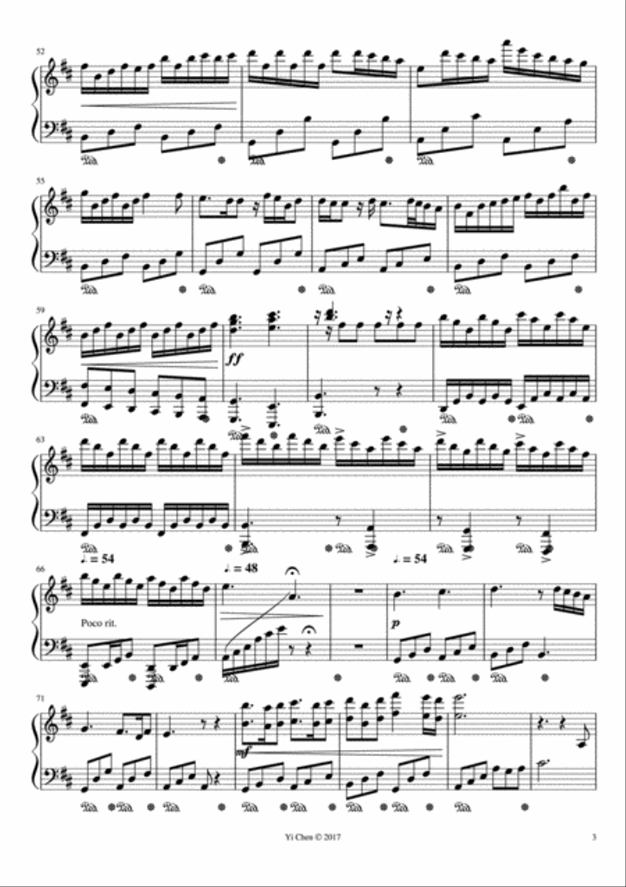 A Song of Healing Piano Solo scores gallery preview page 3