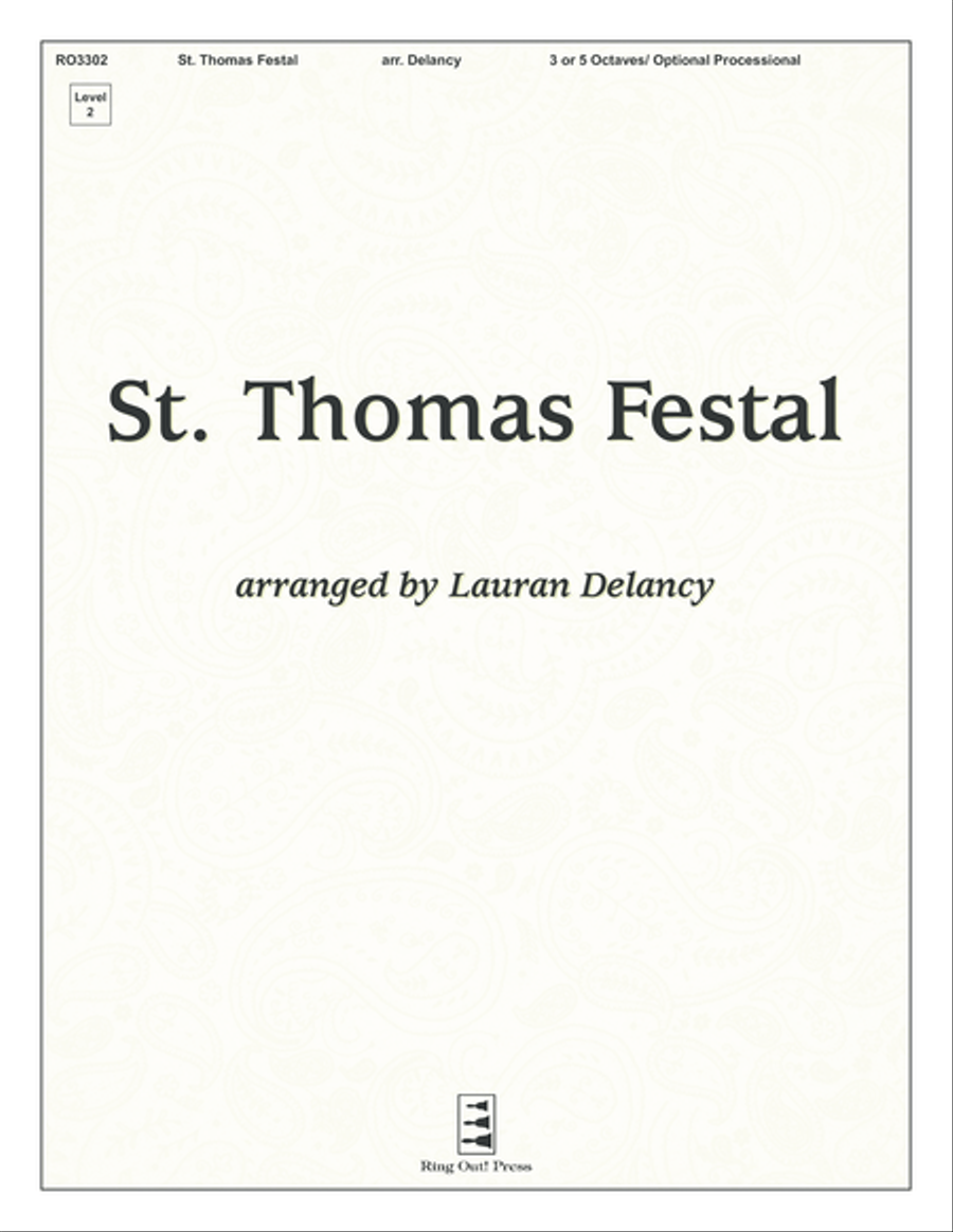 St. Thomas Festal St. Thomas Festal 5-Octaves scores gallery preview page 1