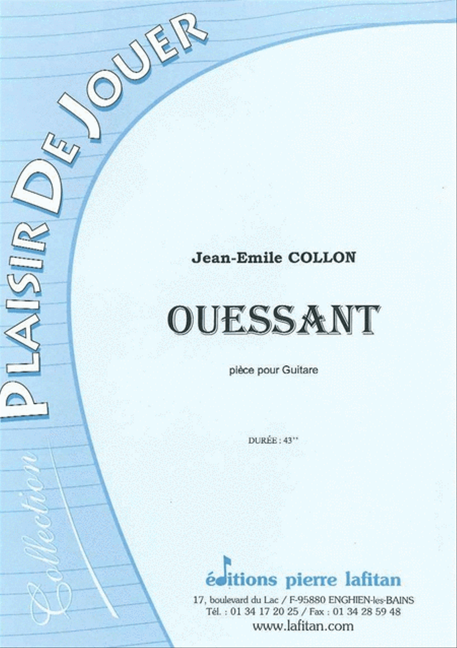 Ouessant Guitar scores gallery preview page 1