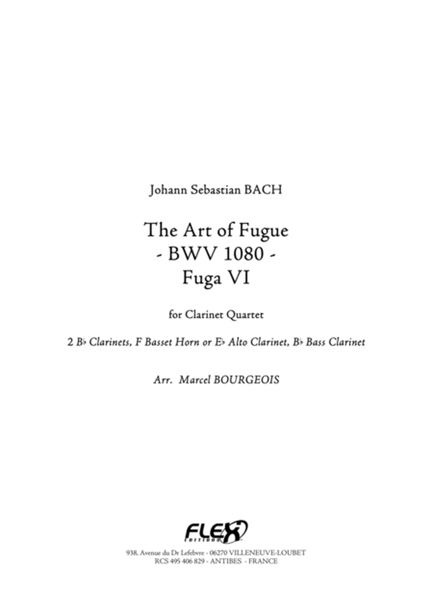 The Art of Fugue BWV1080 - Fuga VI image number null