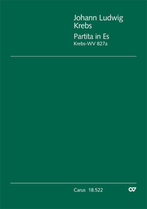 Book cover for Partita in E flat Major