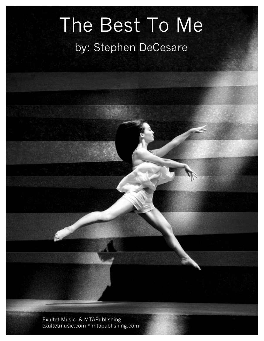 The Best To Me Medium Voice scores gallery preview page 1
