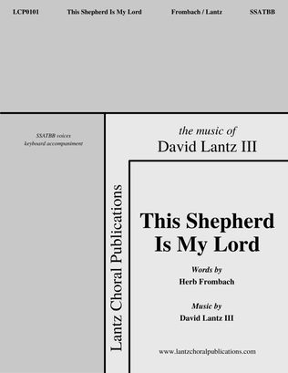 This Shepherd is My Lord