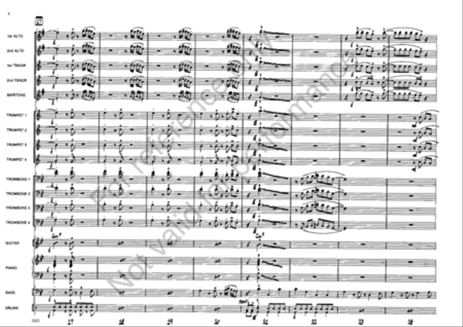 Raw Emotion Raw Emotion Jazz Ensemble scores gallery preview page 4