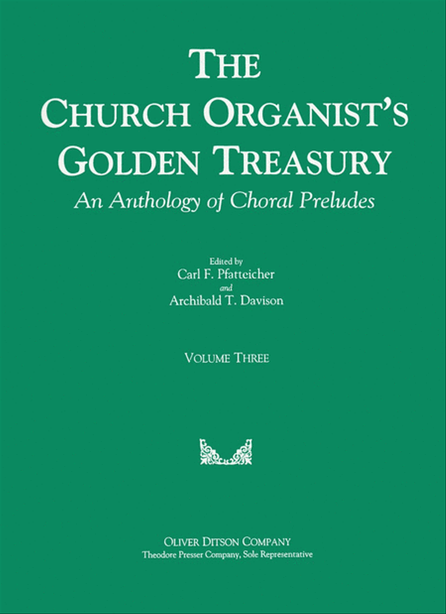 The Church Organist's Golden Treasury, Vol. 3 Chamber Music scores gallery preview page 1