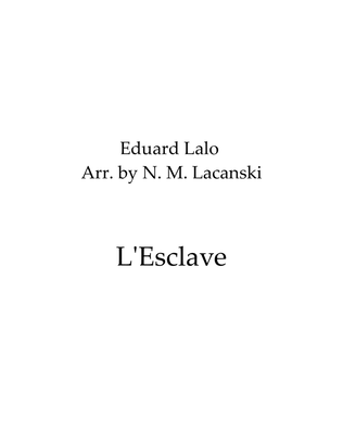 Book cover for L'Esclave