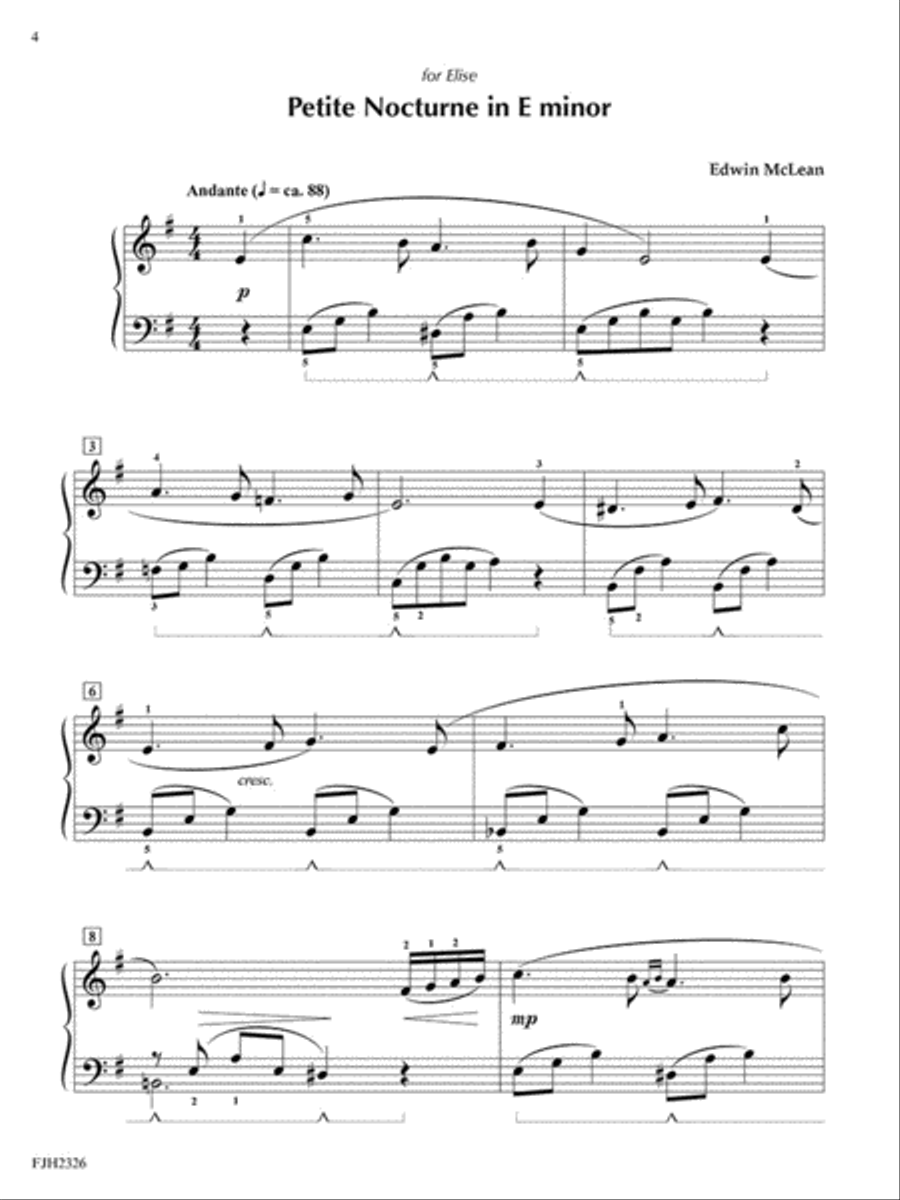 Vignettes, Book 2 Piano Solo scores gallery preview page 2