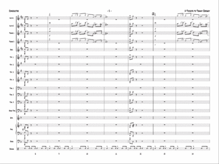 A Tribute to Tommy Dorsey (featuring "Song of India" and "I'm Getting Sentimental Over You") image number null