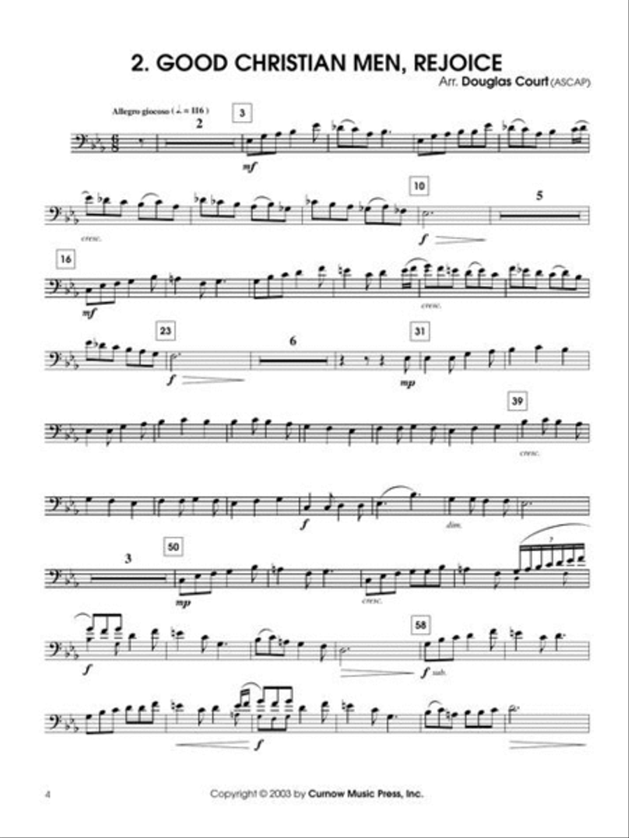 Great Carols Bassoon scores gallery preview page 6