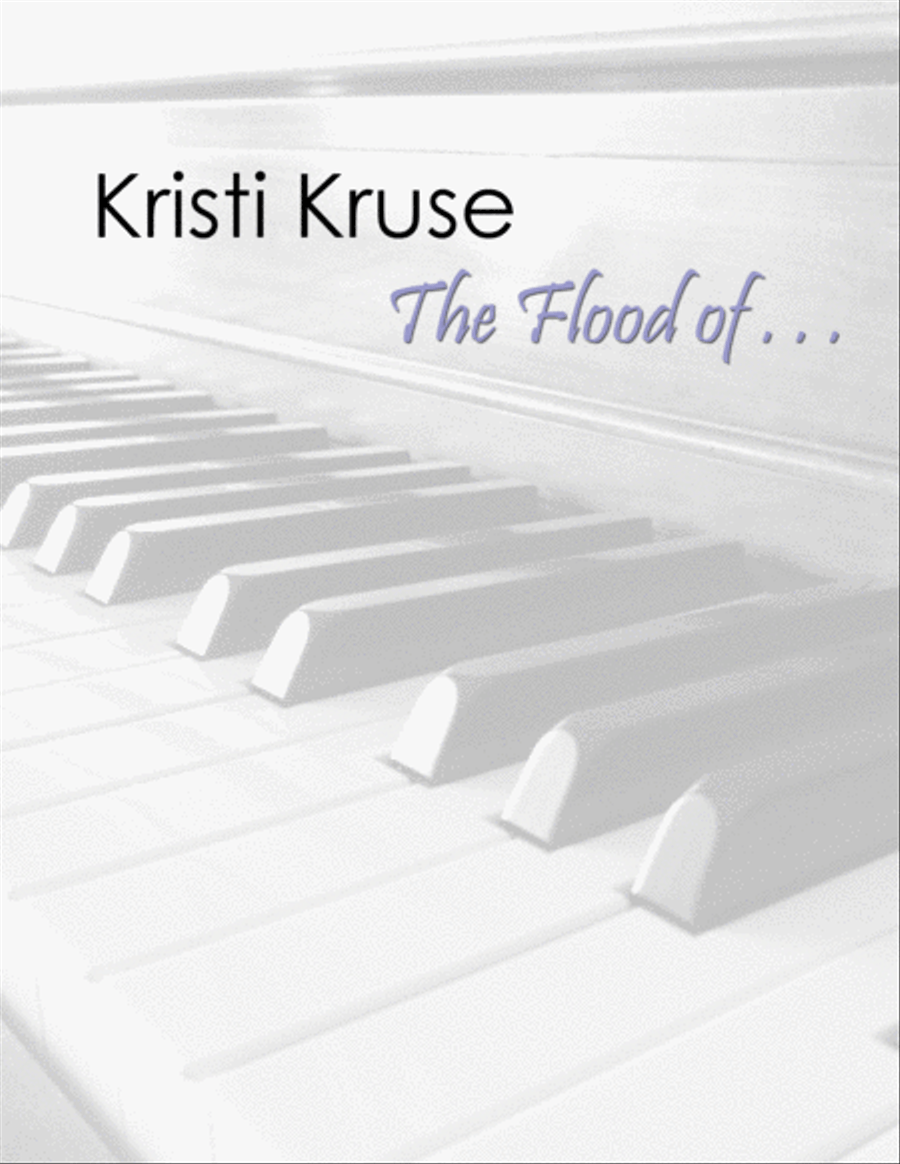 The Flood of . . . Piano Solo scores gallery preview page 1
