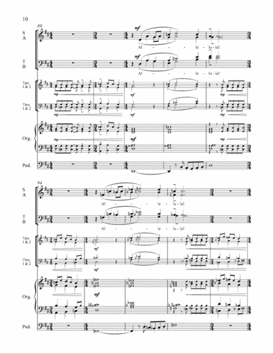Rejoice all spirits! 4-Part scores gallery preview page 20