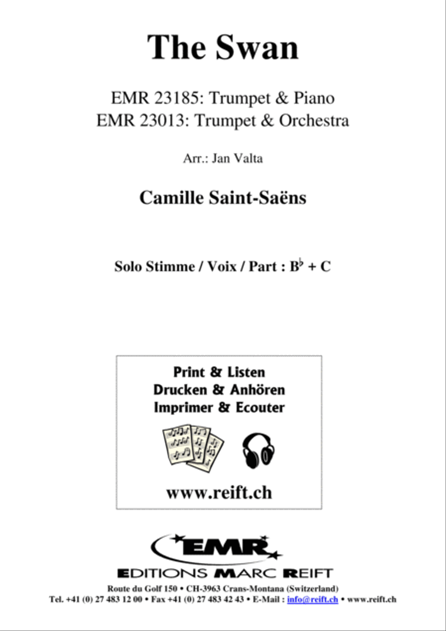 The Swan Trumpet Solo scores gallery preview page 2