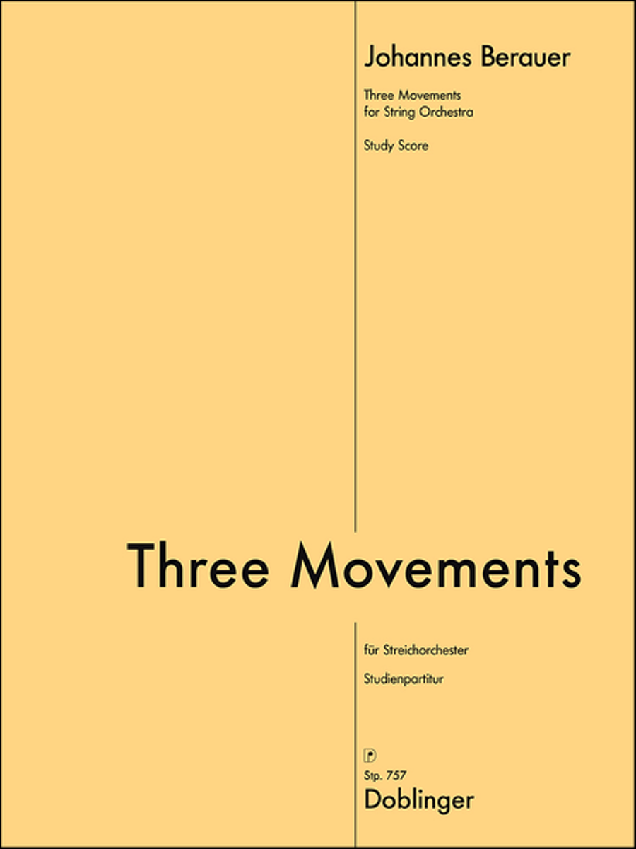 Three Movements for String Orchestra