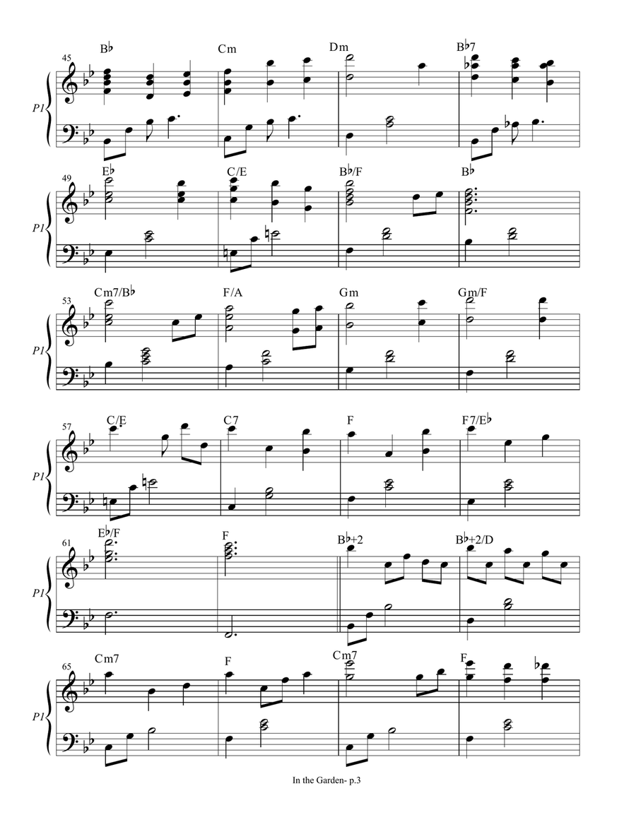 In the Garden 3-Part scores gallery preview page 5
