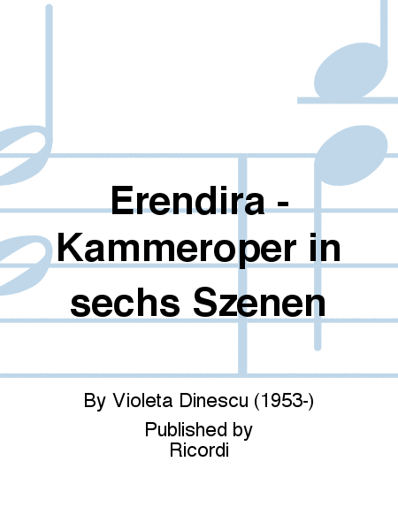 Erendira - Kammeroper in sechs Szenen