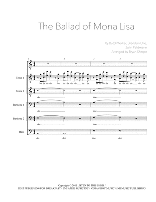 The Ballad Of Mona Lisa