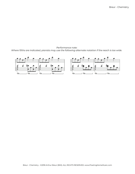 Chemistry - Song for Contralto Voice & Piano image number null