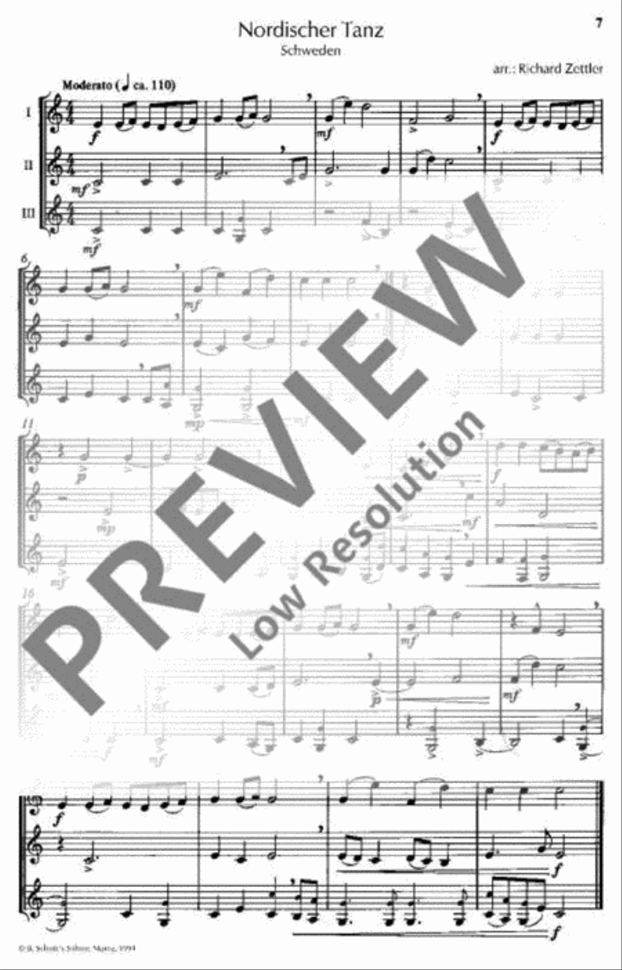 Dance Movements from Europe Performance Score scores gallery preview page 8
