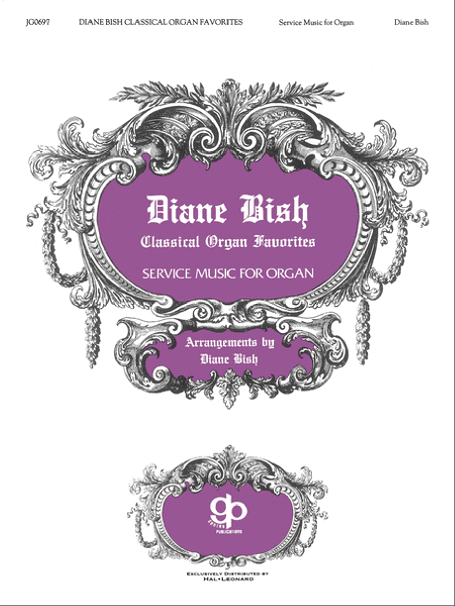 Diane Bish Classical Organ Favorites Organ scores gallery preview page 1