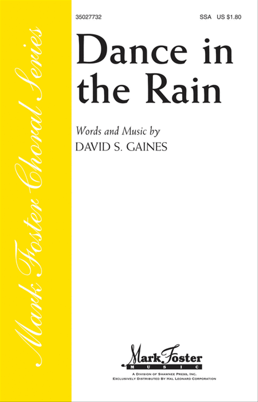 Dance in the Rain Dance in the Rain SSA scores gallery preview page 1