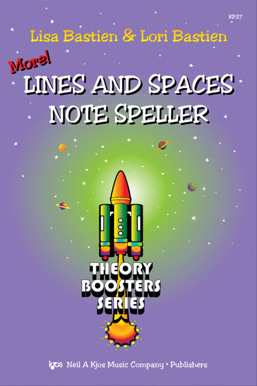 Bastien Theory Boosters: More Lines and Spaces Note Speller Piano Method scores gallery preview page 1