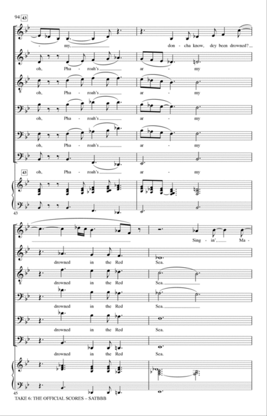 Mary A Cappella scores gallery preview page 12