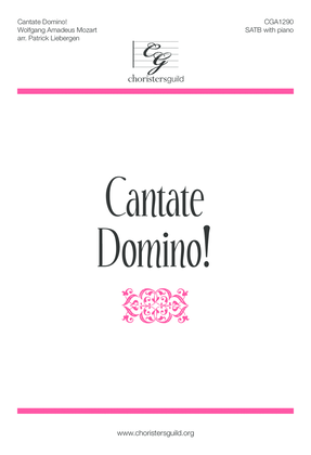 Book cover for Cantate Domino!
