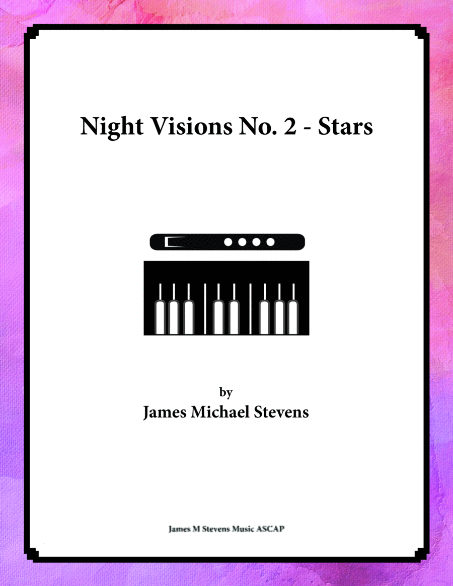 Night Visions No. 2 - Stars - Flute & Piano image number null