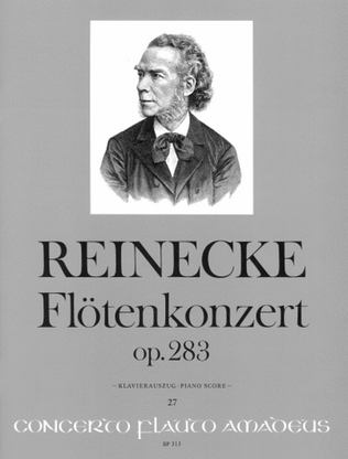 Book cover for Flute concerto in D op. 283