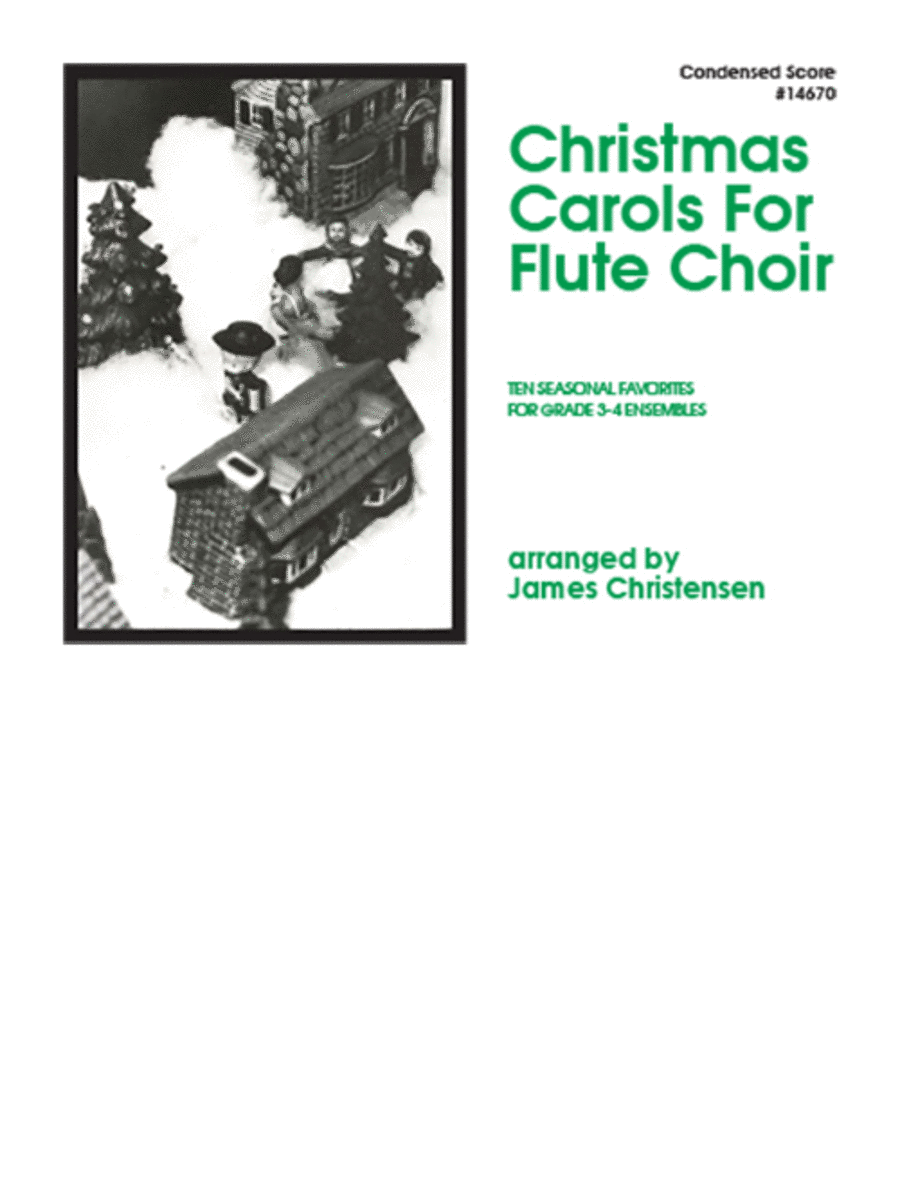 Christmas Carols For Flute Choir / Cond Score