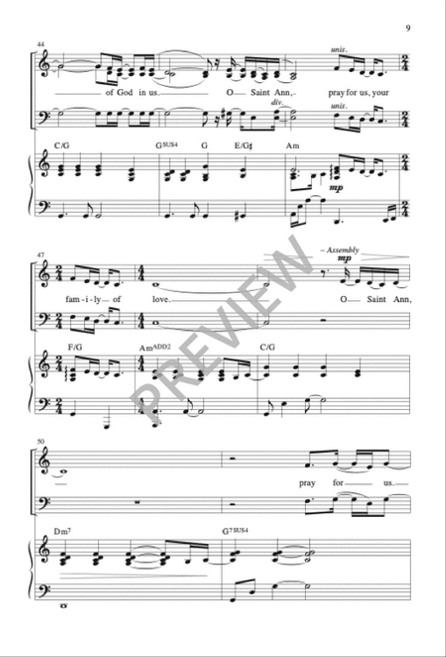 Build a Family Build a Family 3-Part scores gallery preview page 9