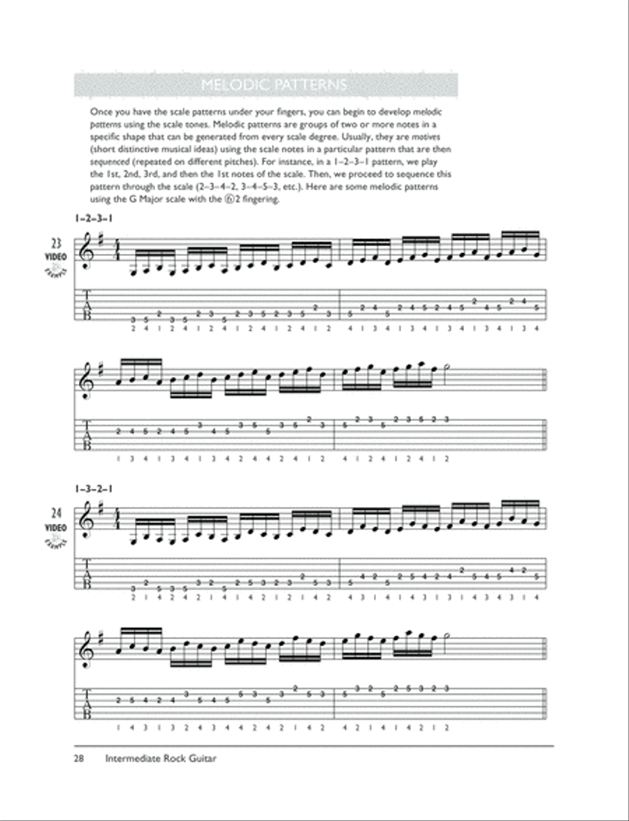 Complete Rock Guitar Method Electric Guitar scores gallery preview page 4