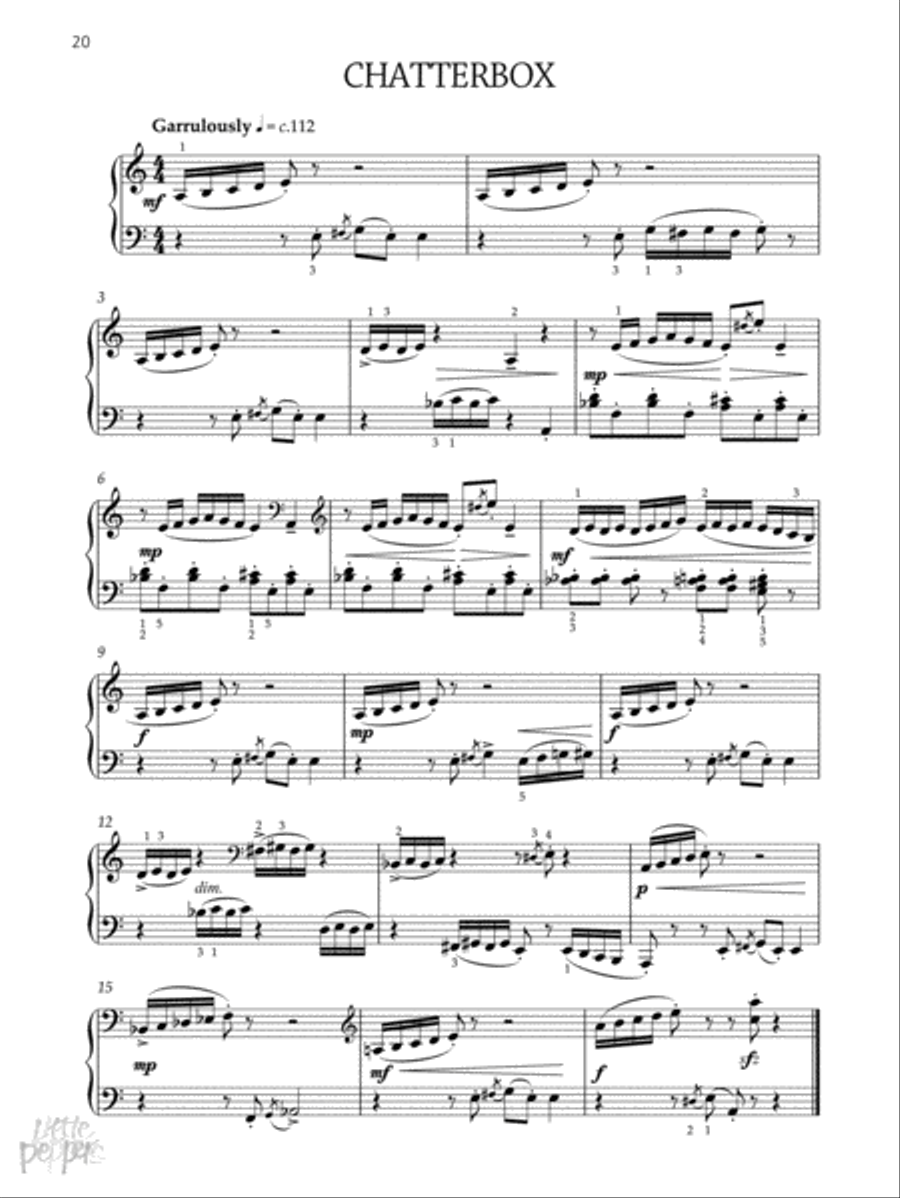 Even More Little Peppers Piano Solo scores gallery preview page 4
