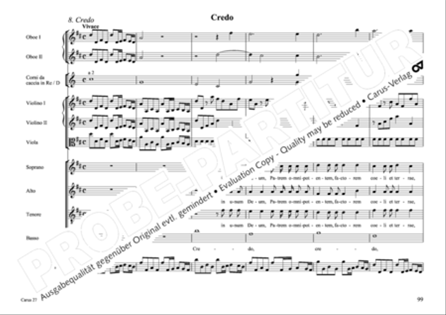 Messa per il Santissimo Natale 4-Part scores gallery preview page 90