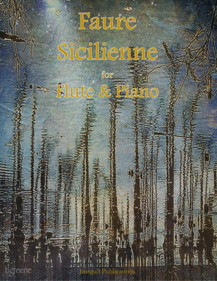 Book cover for Fauré: Sicilienne for Flute & Piano