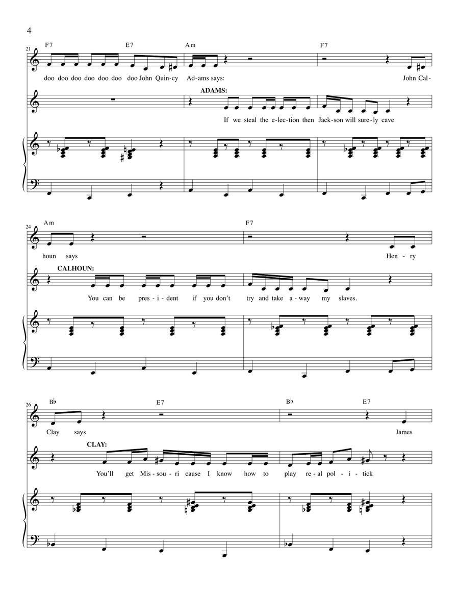 The Corrupt Bargain Voice scores gallery preview page 4