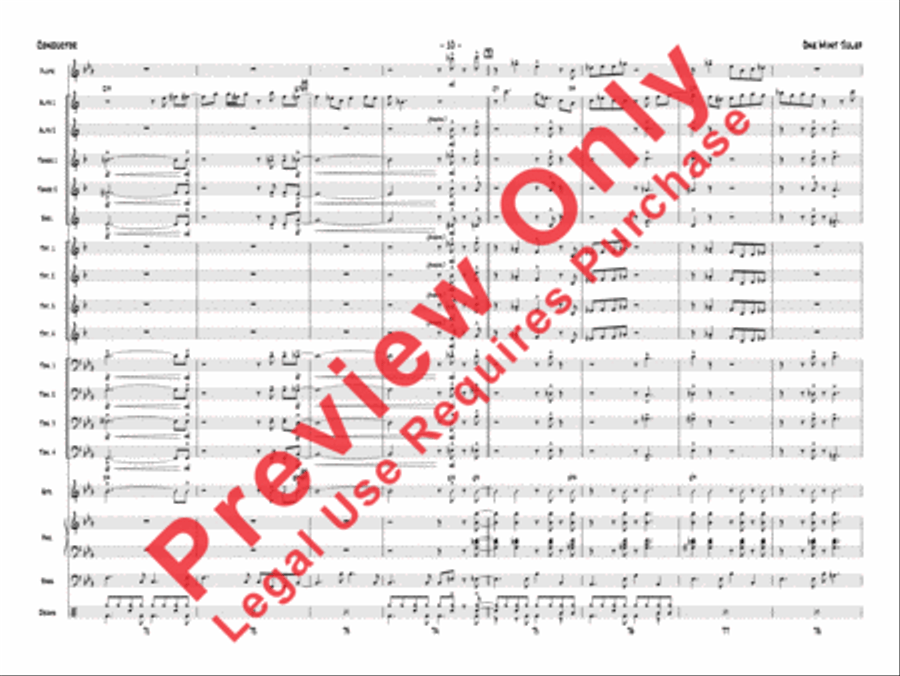 One Mint Julep One Mint Julep Jazz Ensemble scores gallery preview page 33