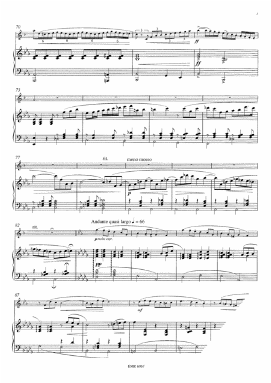 Konzertstuck No. 2 Trumpet Solo scores gallery preview page 8