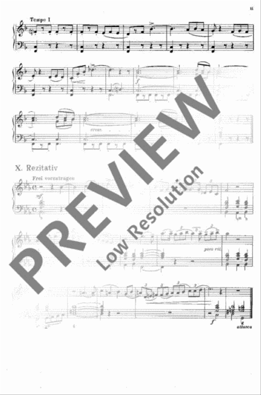 Zwölf Vortragsstücke im alten Stil Accordion scores gallery preview page 12