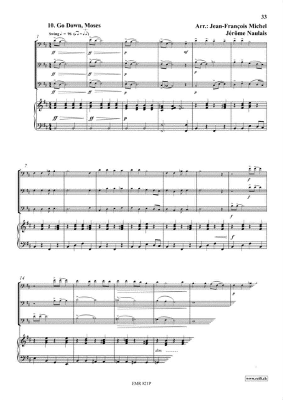 Golden Hits Trombone Trio scores gallery preview page 12