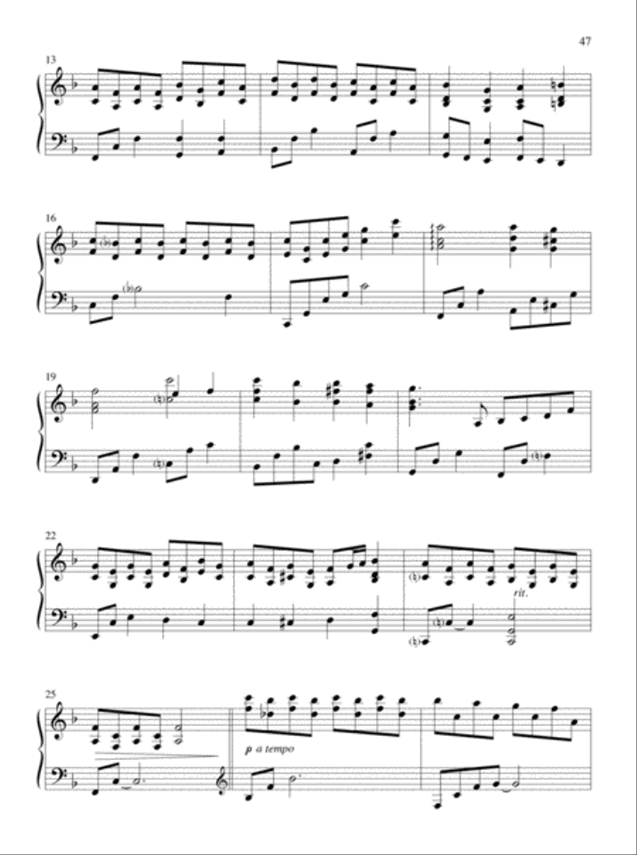 Ivory Inspirations Ivory Inspirations Piano Solo scores gallery preview page 26