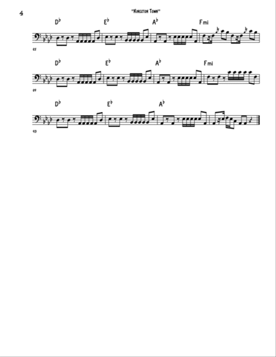 Kingston Town Voice scores gallery preview page 4