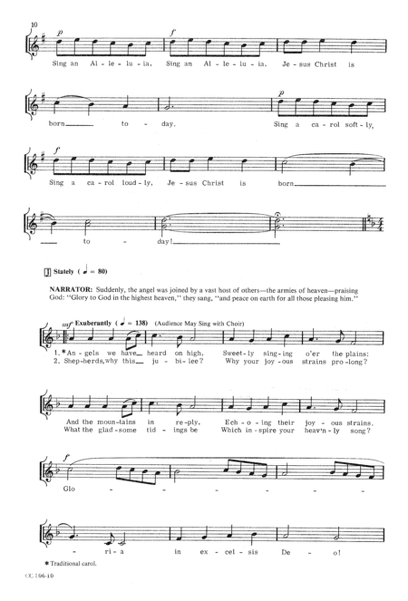 Sing Carols of Joy - Singer's Edition