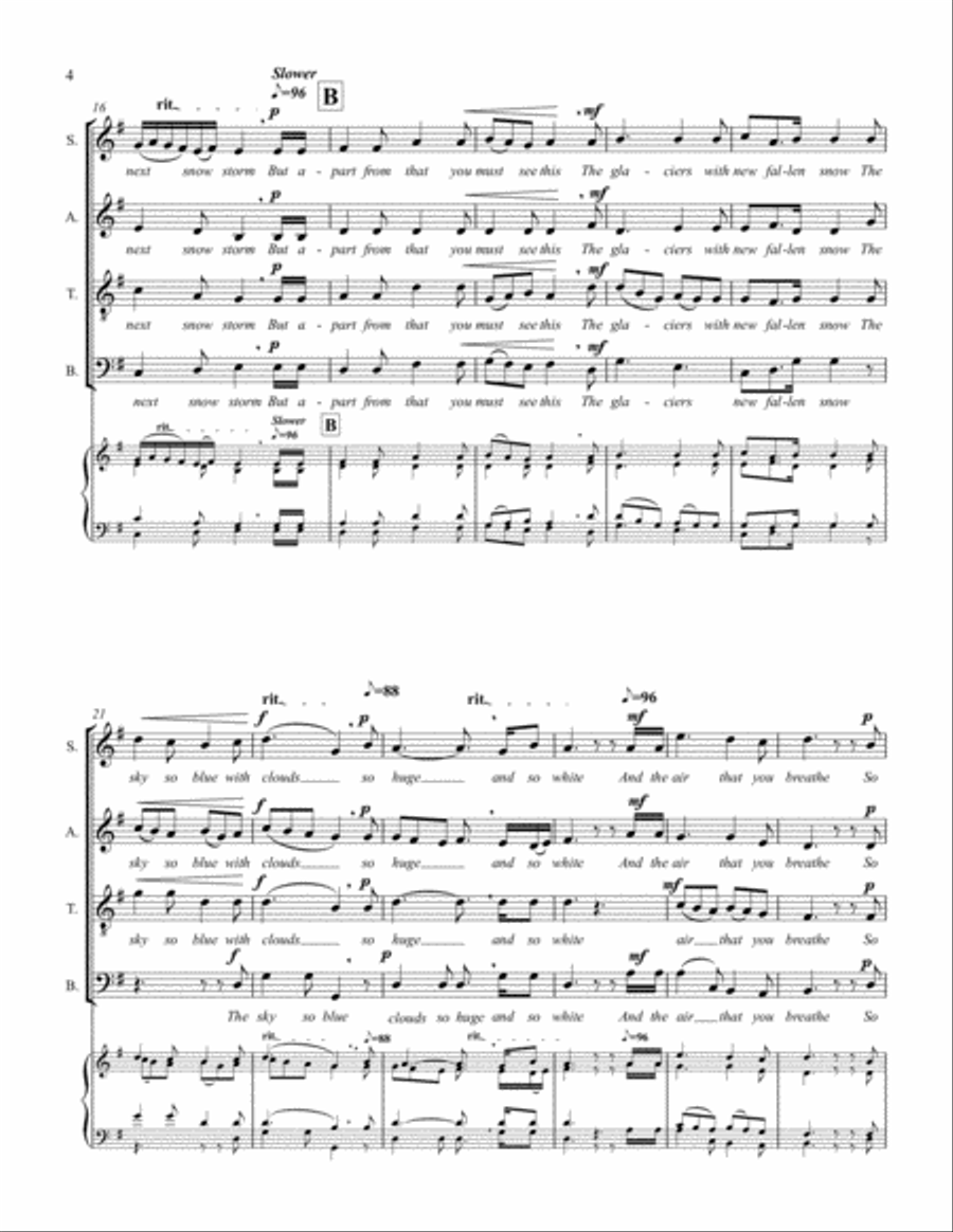 The True North The True North 4-Part scores gallery preview page 4