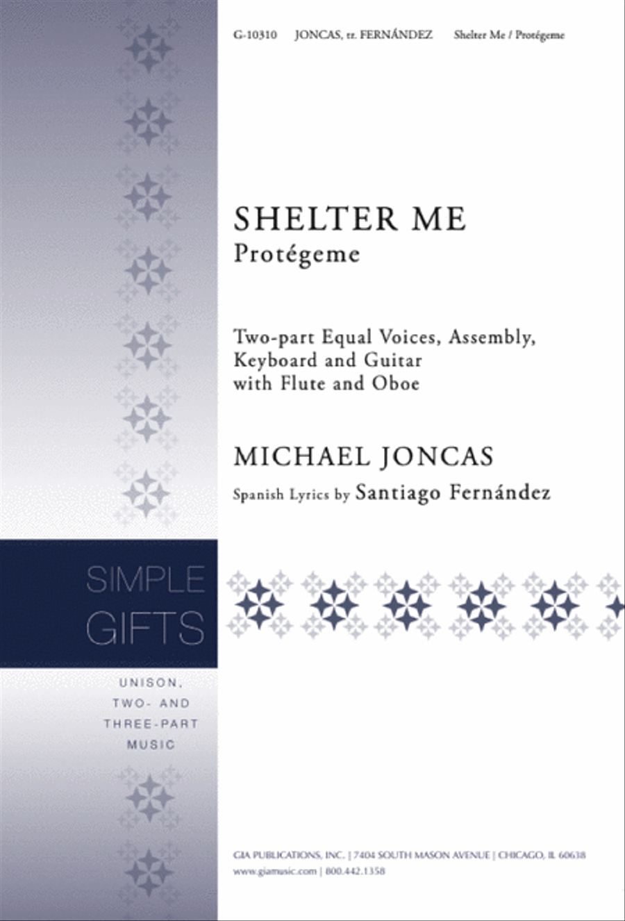 Shelter Me / Protégeme, Two-part edition 2-Part scores gallery preview page 1