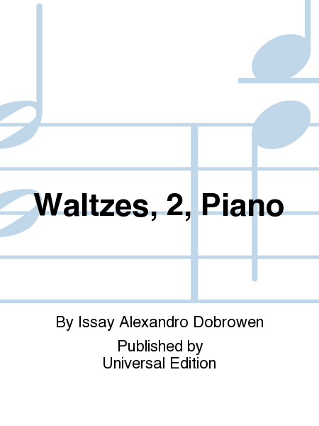 Waltzes, 2, Piano