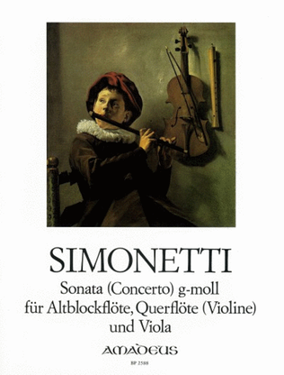 Book cover for Sonata (Concerto) G minor op. 4/2