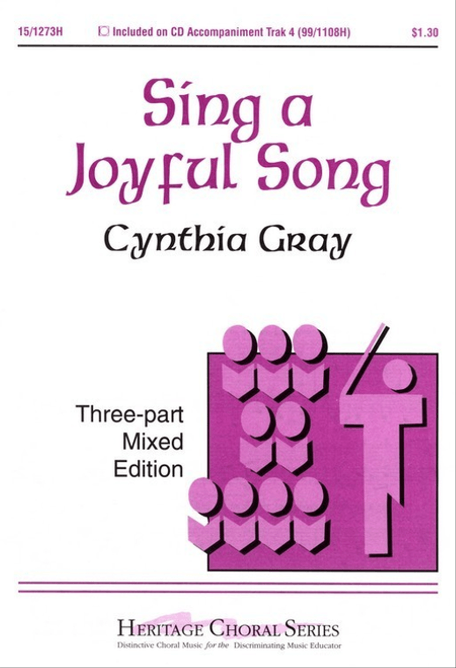 Sing a Joyful Song 3-Part scores gallery preview page 1