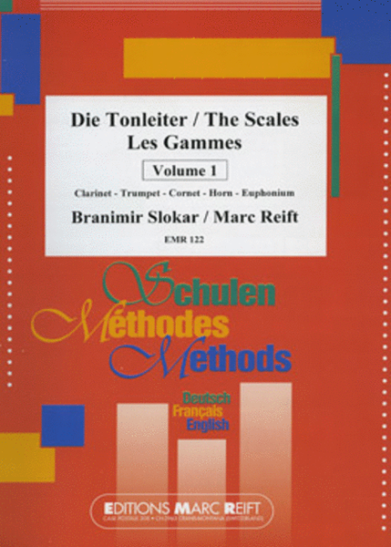 Die Tonleitern / Les Gammes / The Scales Vol. 1 Clarinet - Sheet Music