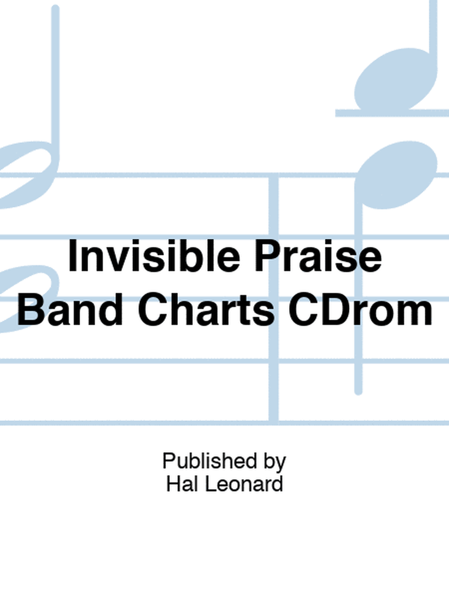 Invisible Praise Band Charts CDrom